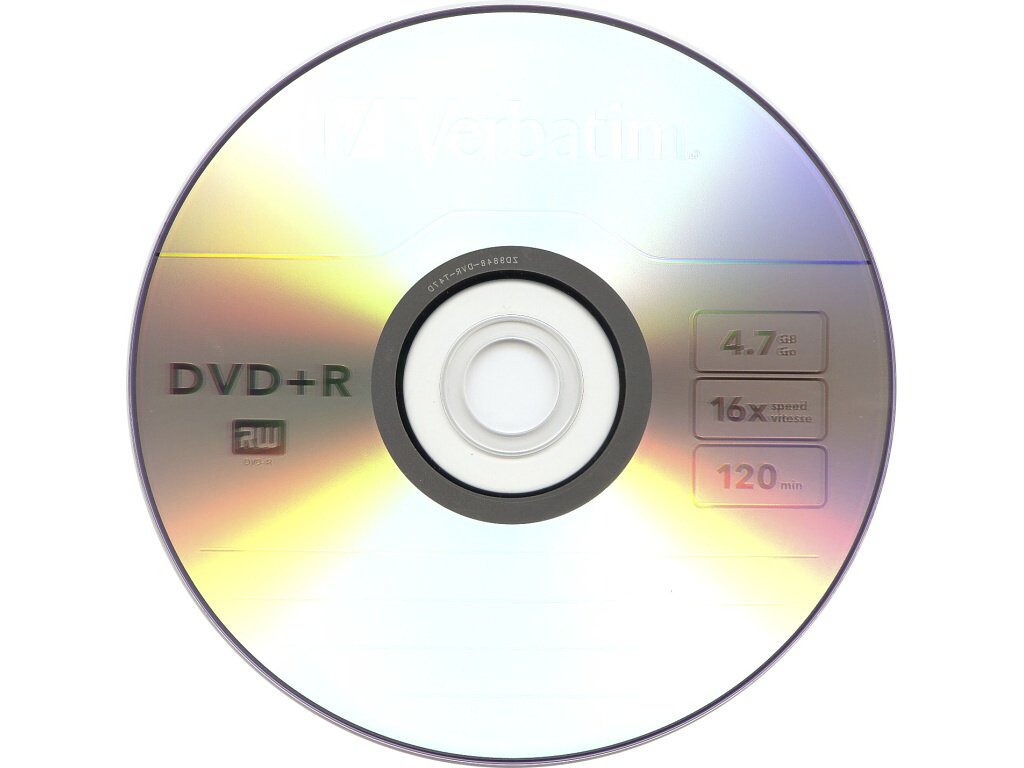 Verbatim DVD+R 4,7GB 16x SPINDL (10pack)
